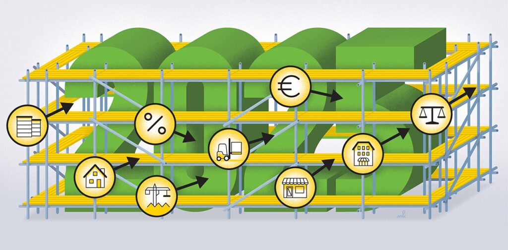 5 trends die de vastgoedmarkt in 2025 in balans moeten brengen